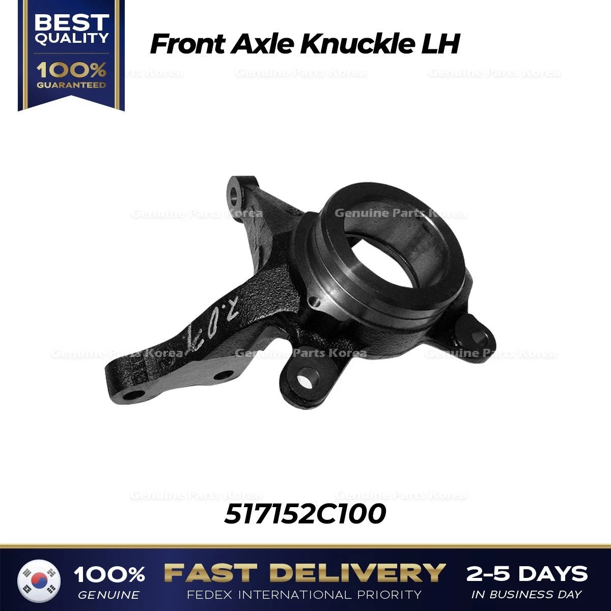 ⭐Genuine⭐ Front Axle Knuckle LH 517152C100 for Hyundai Tiburon