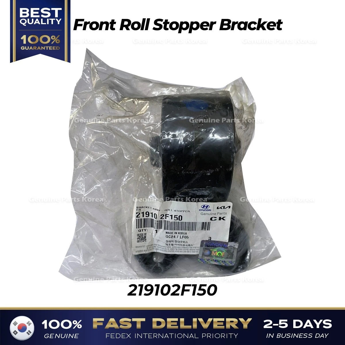 Genuine Front Roll Stopper Bracket 219102F150 for Kia Spectra