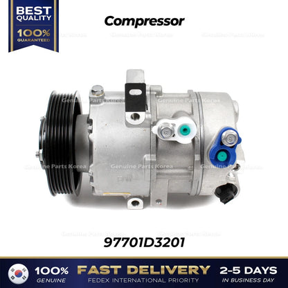 Genuine Compressor 97701D3201 for Hyundai Tucson
