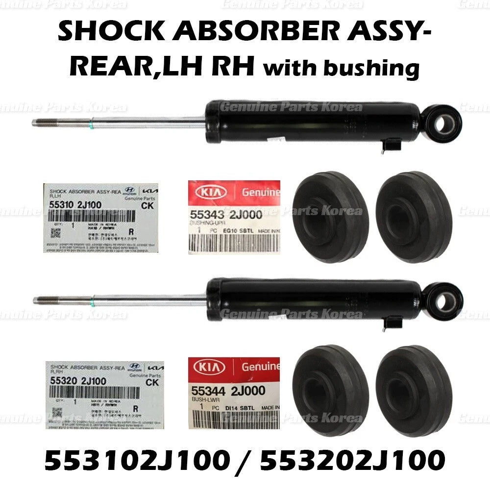 Genuine Rear Shock Absorber LH RH Set 553102J100 553202J100 for Kia Borrego 2009