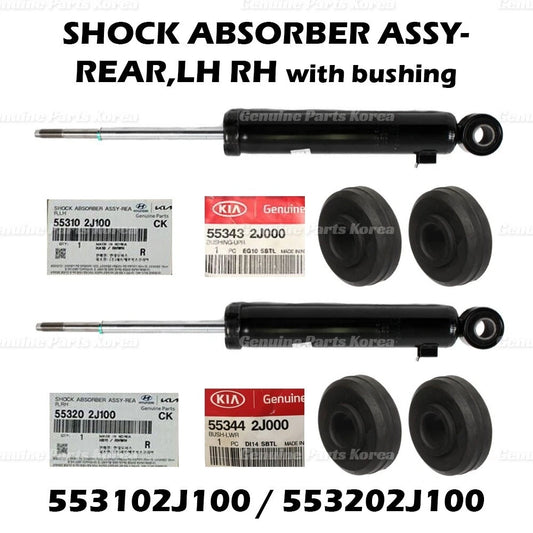 Genuine Rear Shock Absorber LH RH Set 553102J100 553202J100 for Kia Borrego 2009