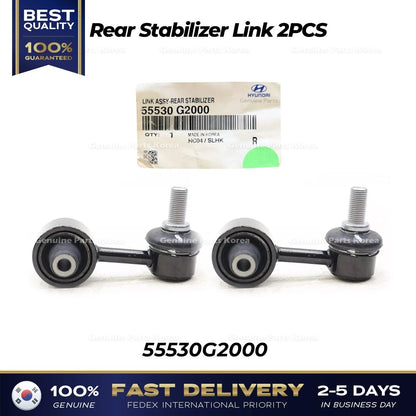 Genuine Rear Stabilizer Link 2PCS 55530G2000 for Hyundai Kia
