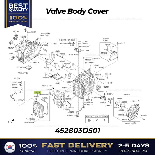⭐Genuine⭐ Valve Body Cover 452803D501 for Hyundai Tucson Kia Sorento