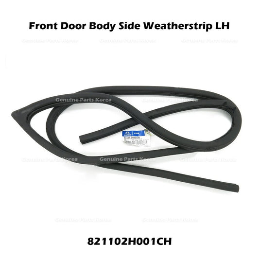 ⭐Genuine⭐ Front Door Body Side Weatherstrip LH 821102H001CH for Hyundai Elantra