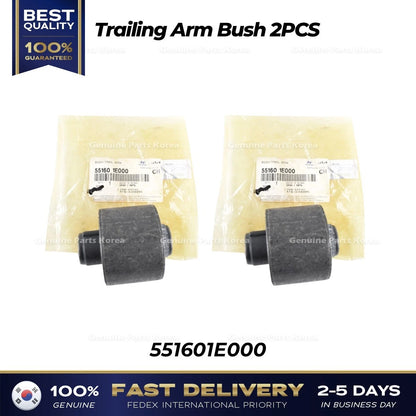 Genuine Trailing Arm Bush 2PCS 551601E000 for Hyundai Accent Kia Rio