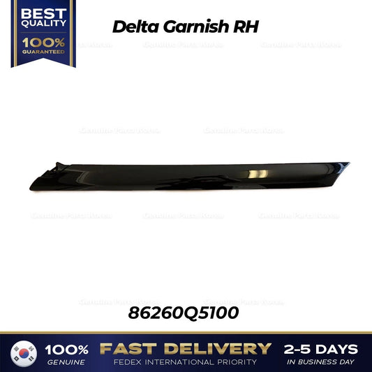 ⭐Genuine⭐ Delta Garnish RH 86260Q5100 for Kia Seltos