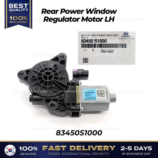 ⭐Genuine⭐ Rear Power Window Regulator Motor LH 83450S1000 for Hyundai Santa Fe