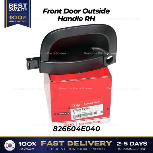 ⭐Genuine⭐ Front Door Outside Handle RH 826604E040 for Kia Bongo III