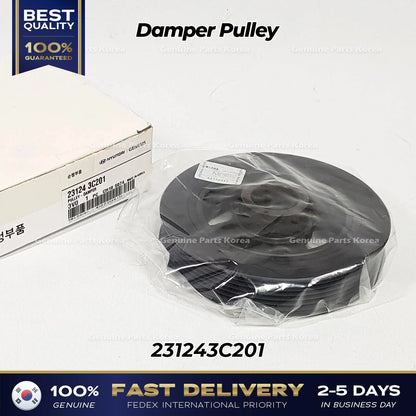 Genuine Damper Pulley 231243C201 for Hyundai Genesis Kia