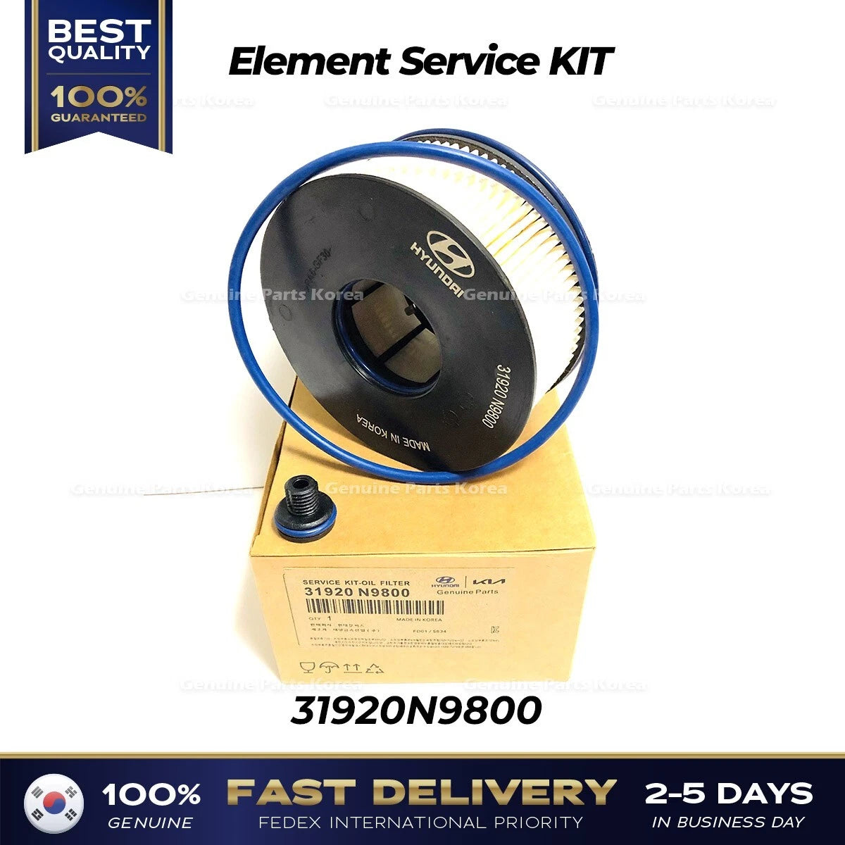 ⭐Genuine⭐ Element Service KIT Filter 31920N9800 for Hyundai Tucson Kia Sportage