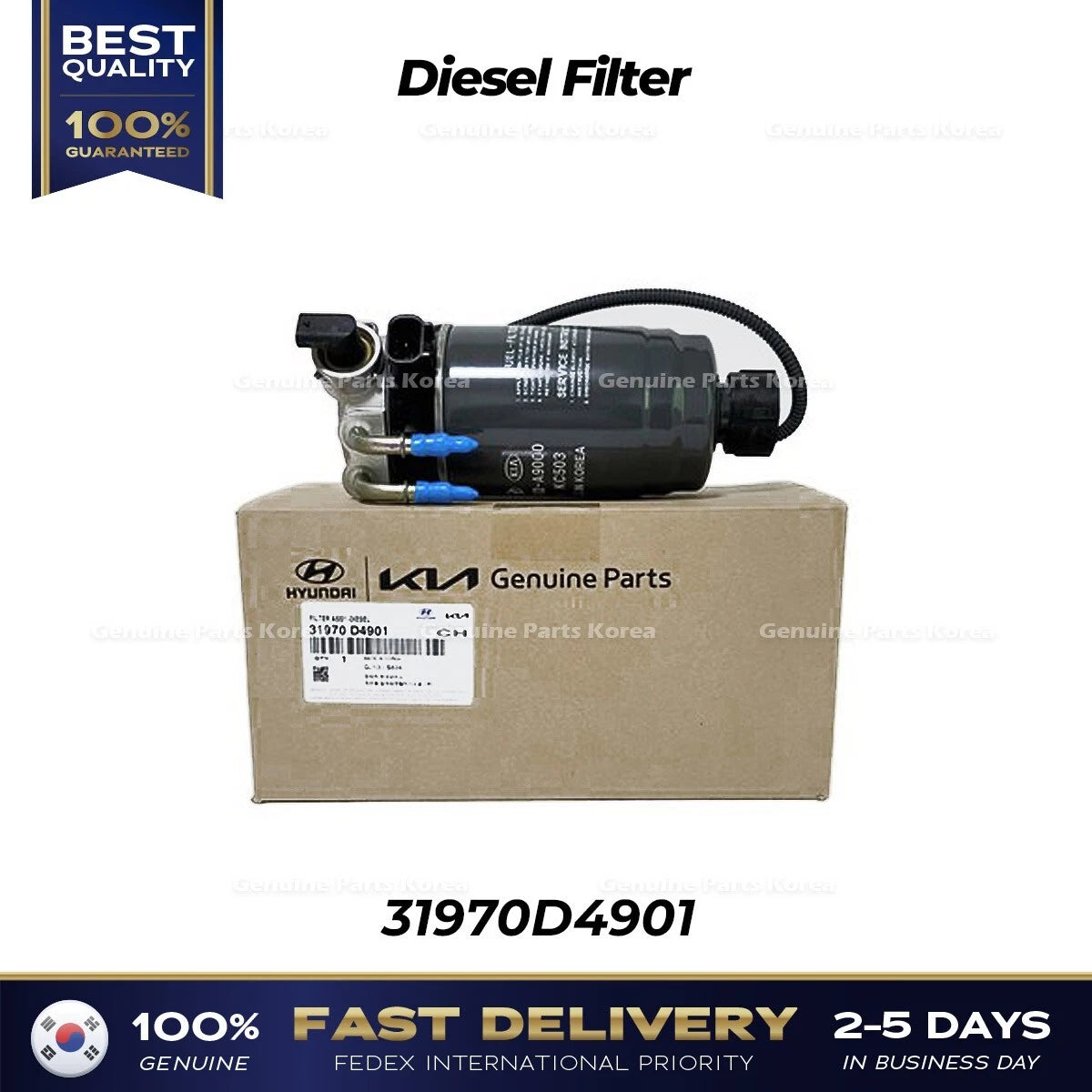 ⭐Genuine⭐ Diesel Filter 31970D4901 for Hyundai Sonata Kia K5