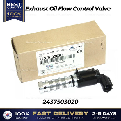 Genuine Exhaust Oil Flow Control Valve 2437503020 for Hyundai Elantra Kia Niro