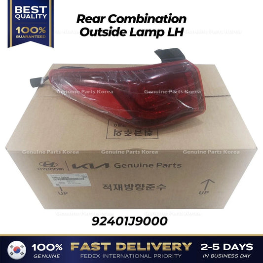 ⭐Genuine⭐ Rear Combination Outside Lamp LH 92401J9000 for Hyundai Kona