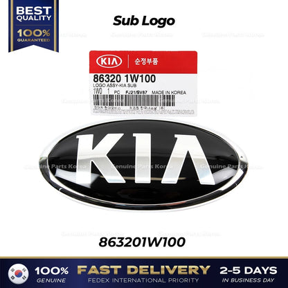 Genuine Sub Logo 863201W100 for Kia Rio
