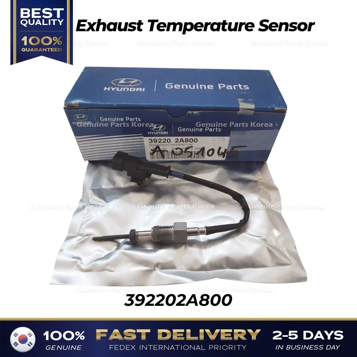 ⭐Genuine⭐ Exhaust Temperature Sensor 392202A800 for Hyundai Elantra