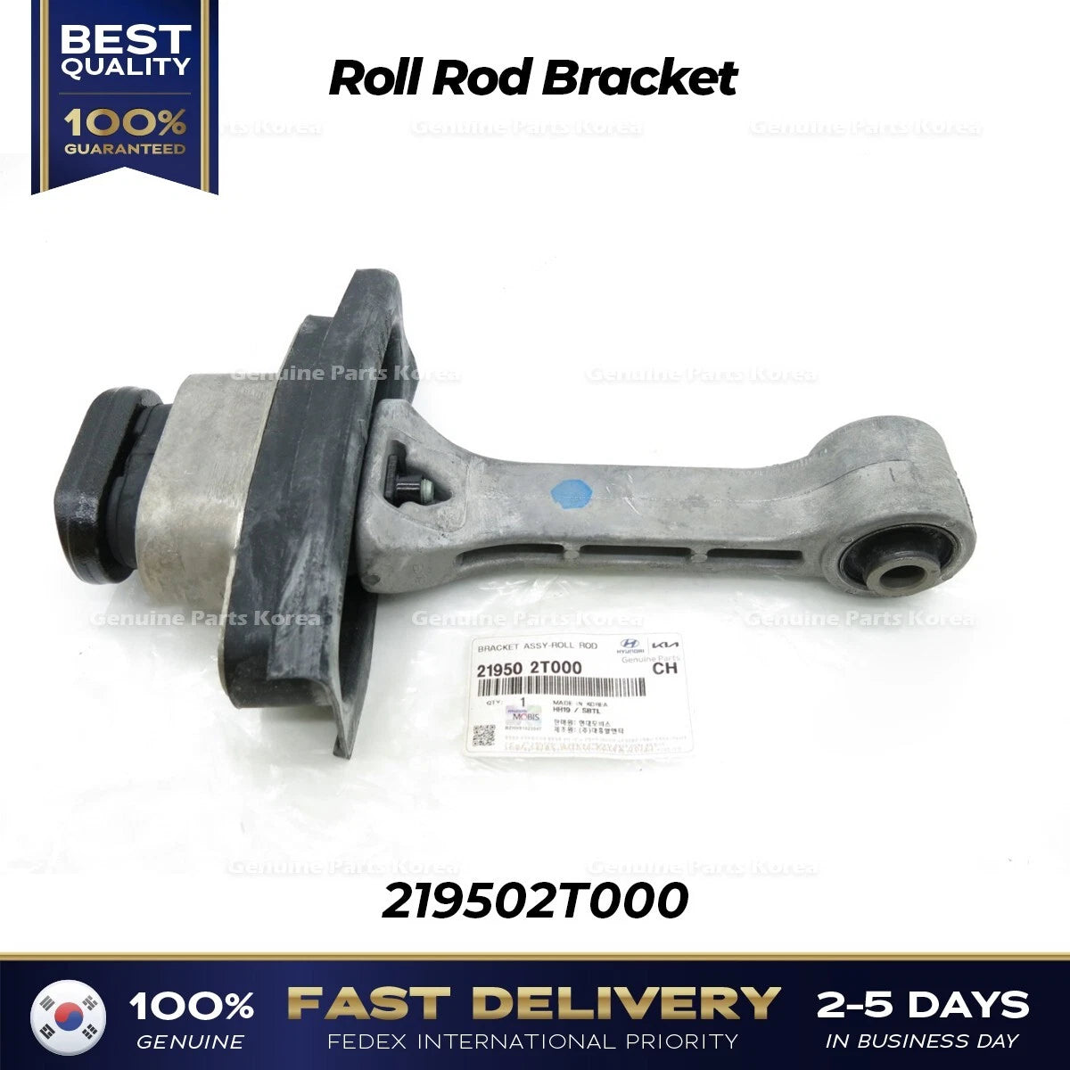 ⭐Genuine⭐ Roll Rod Bracket 219502T000 for Hyundai Sonata Kia Optima
