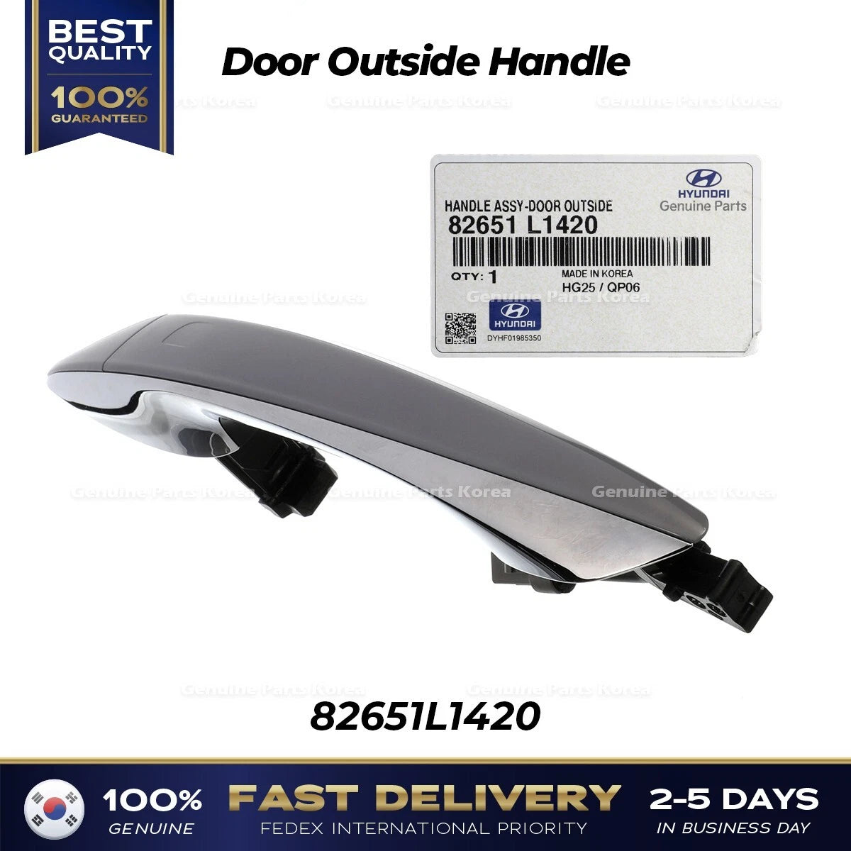 ⭐Genuine⭐ Door Outside Handle 82651L1420 for Hyundai Sonata