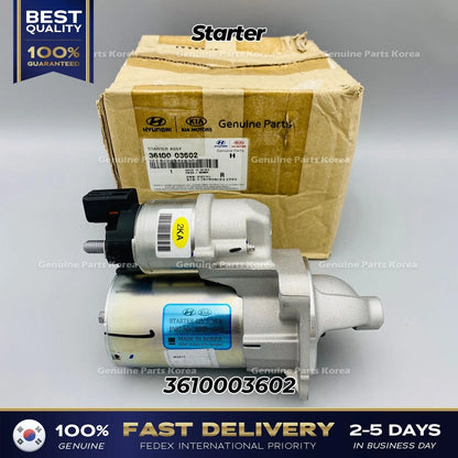 Genuine Starter 3610003602 for Hyuncai Accent