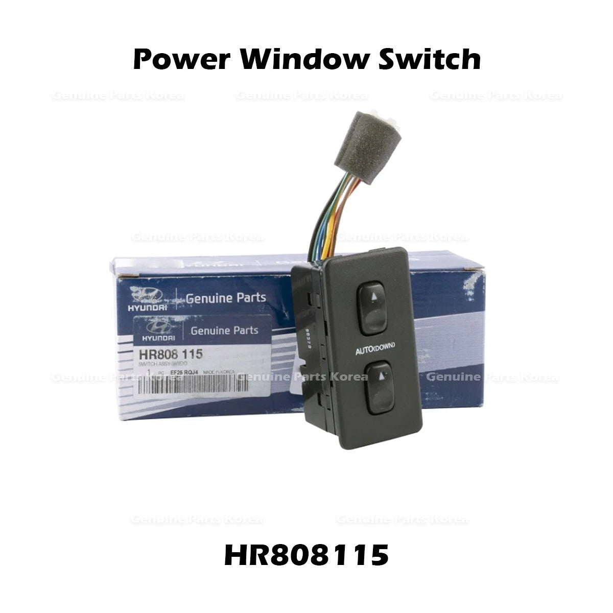 Genuine Power Window Switch HR808115 for Hyundai Galloper