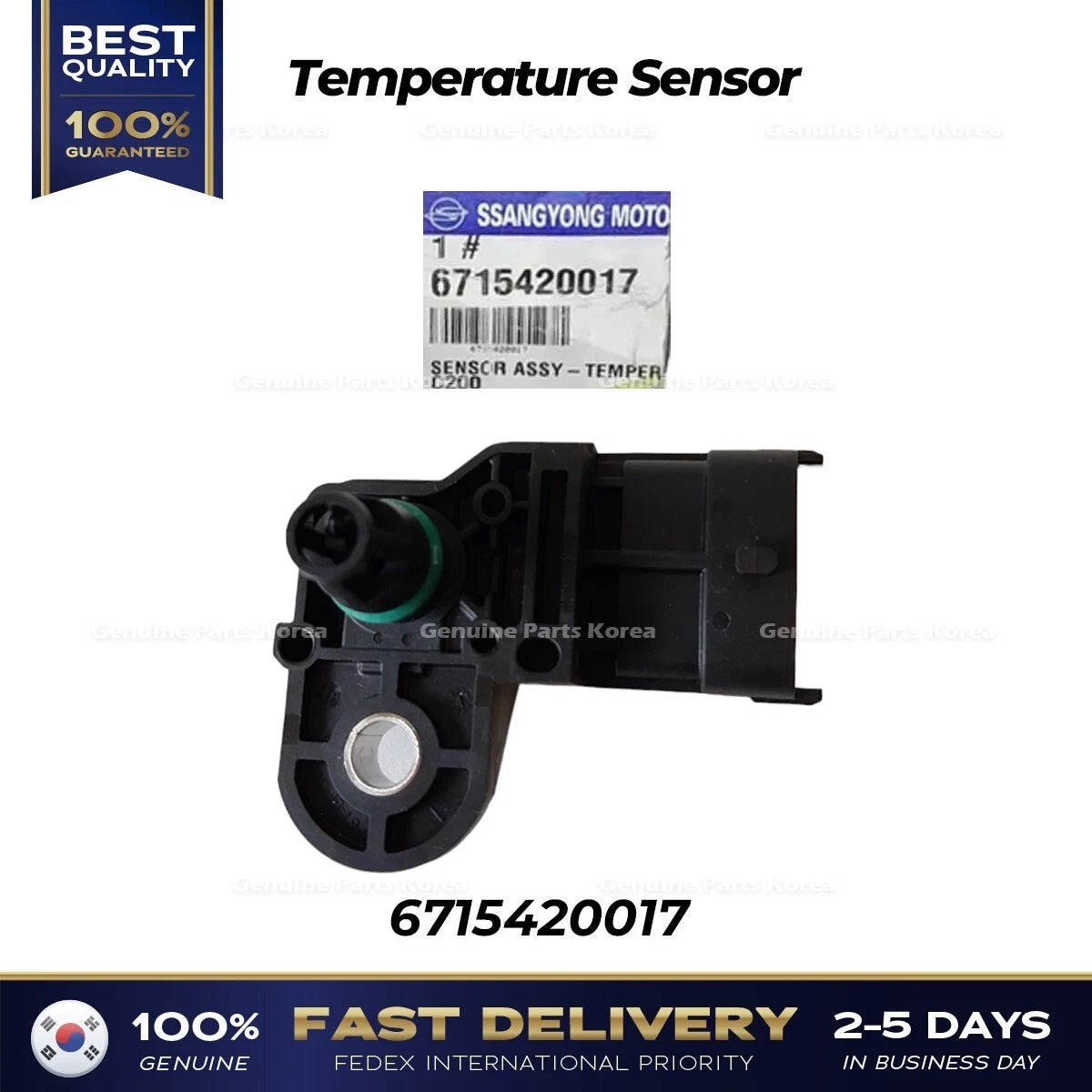⭐Genuine⭐ Temperature Sensor 6715420017 for Ssangyong Korando C Tivoli