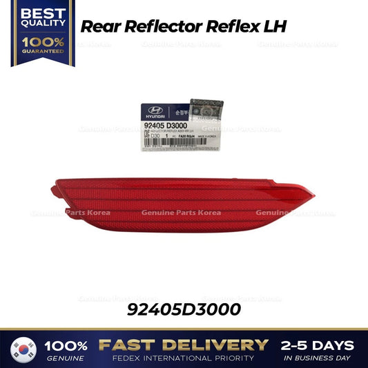 ⭐Genuine⭐ Rear Reflector Reflex LH 92405D3000 for Hyundai Tucson