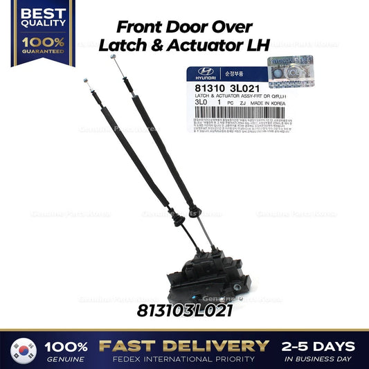⭐Genuine⭐ Front Door Over Latch & Actuator LH 813103L021 for Hyundai Azera