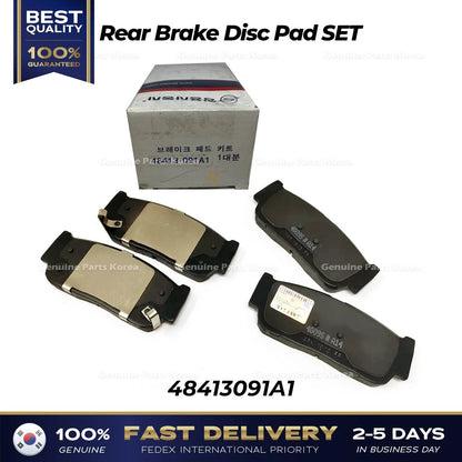 Genuine Rear Brake Disc Pad SET 48413091A1 for Ssangyong Rexton