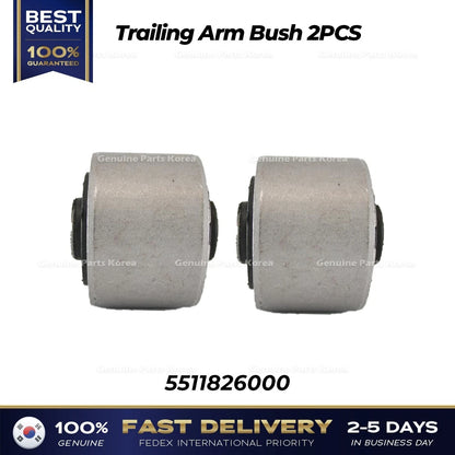 Genuine Trailing Arm Bush 2PCS 5511826000 for Hyundai Santa Fe