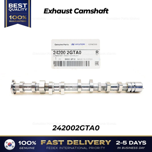⭐Genuine⭐ Exhaust Camshaft 242002GTA0 for Hyundai Genesis Kia Sonata Optima