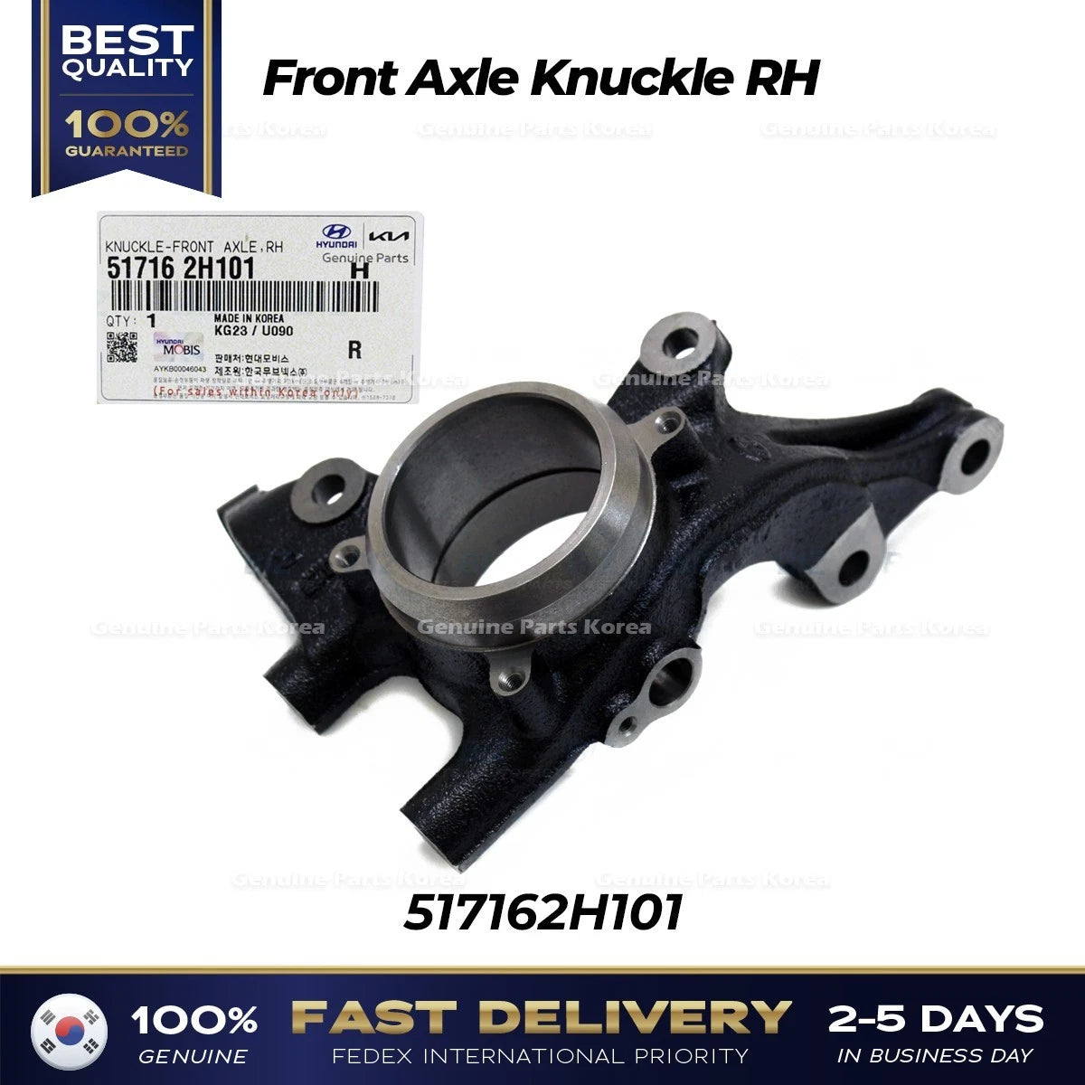 ⭐Genuine⭐ Front Axle Knuckle RH 517162H101 for Hyundai Elantra