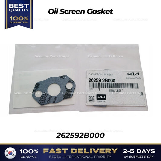 ⭐Genuine⭐ Oil Screen Gasket 262592B000 for Hyundai Accent Elantra Kia Forte