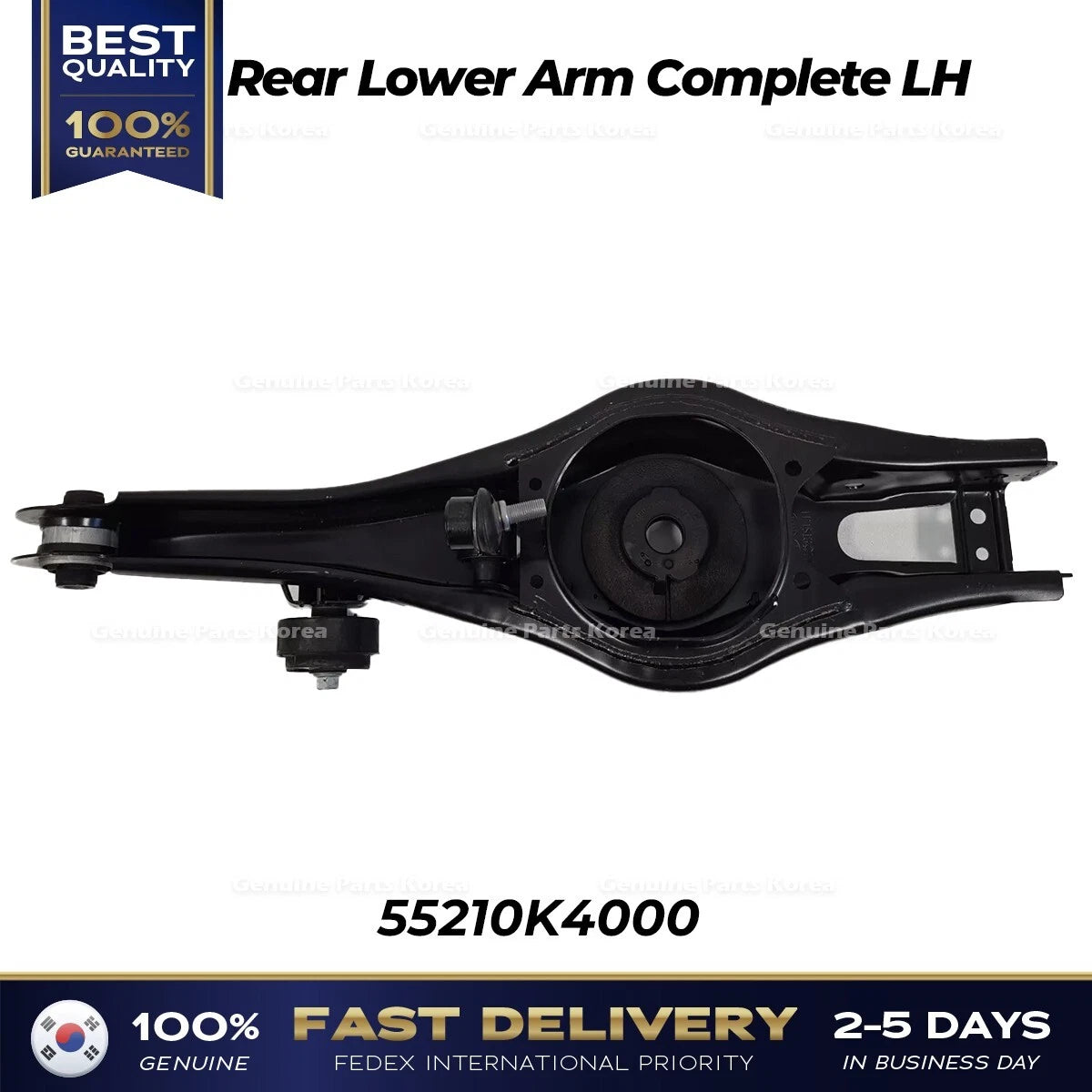 ⭐Genuine⭐ Rear Lower Arm Complete LH 55210K4000 for Hyundai Kona Electric