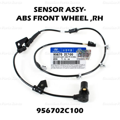 Genuine ABS Front Wheel Sensor Assy 956702C100 for Hyundai Tiburon 2003-2004