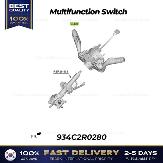 ⭐Genuine⭐ Multifunction Switch 934C2R0280 for Kia Carnival
