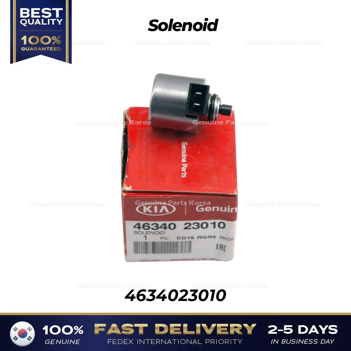 ⭐Genuine⭐ Solenoid 4634023010 for Hyundai Elantra Kia Forte Soul