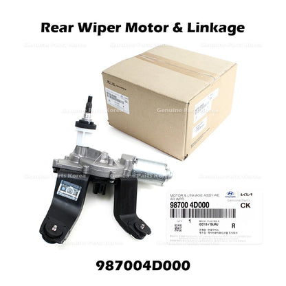 Genuine Rear Wiper Motor & Linkage 987004D000 for Hyundai Entourage Kia Sedona
