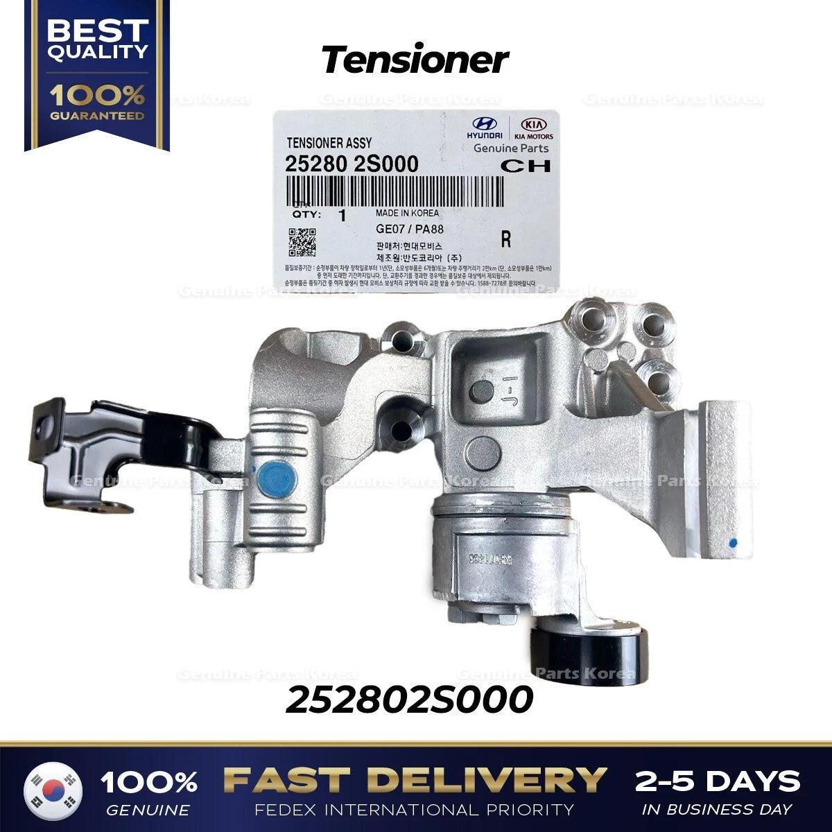 ⭐Genuine⭐ Tensioner 252802S000 for Hyundai Santa Fe Kia Sorento