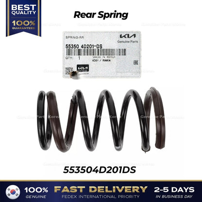 Genuine Rear Spring 553504D201DS for Kia Sedona
