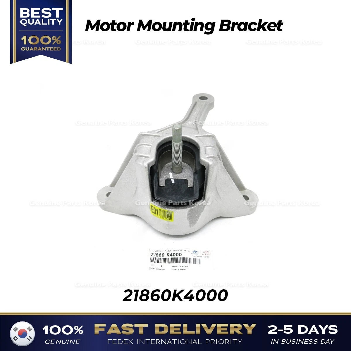 ⭐Genuine⭐ Motor Mounting Bracket 21860K4000 for Hyundai Kona Kia Niro EV
