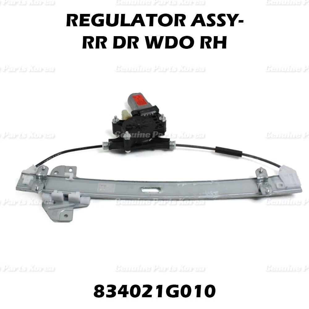 ⭐Genuine⭐ Power Window Regulator Rear RH 834021G010 for Accent Rio Rio5