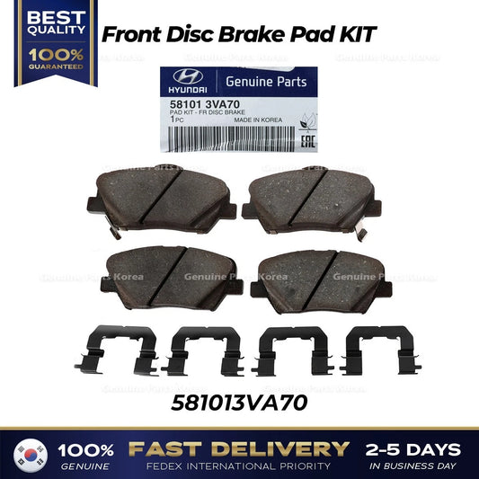 ⭐Genuine⭐ Front Disc Brake Pad KIT 581013VA70 for Hyundai Azera