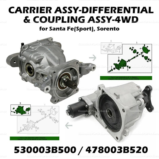 ⭐Genuine⭐ CARRIER & COUPLING ASSY 2P 1Set for SantaFe SantaFe Sport Sorento