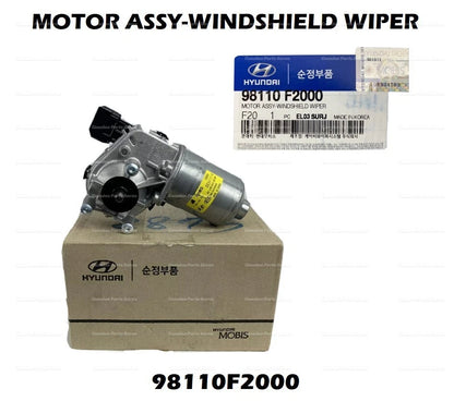 Genuine Windshield Wiper Motor 98110F2000 for Hyundai Elantra Kia Sportage