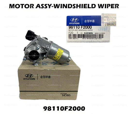 ⭐Genuine⭐ Windshield Wiper Motor 98110F2000 for Hyundai Elantra Kia Sportage