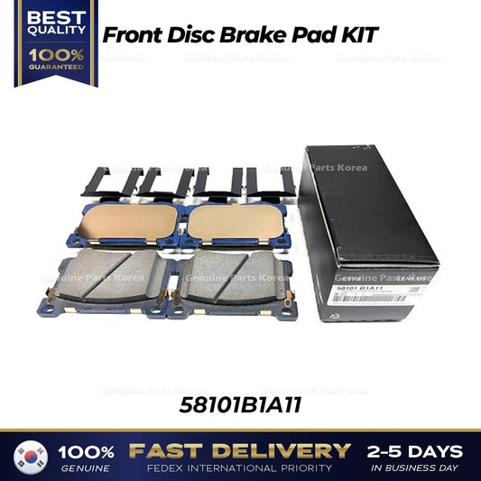 ⭐Genuine⭐ Front Disc Brake Pad KIT 58101B1A11 for Hyundai Genesis G80