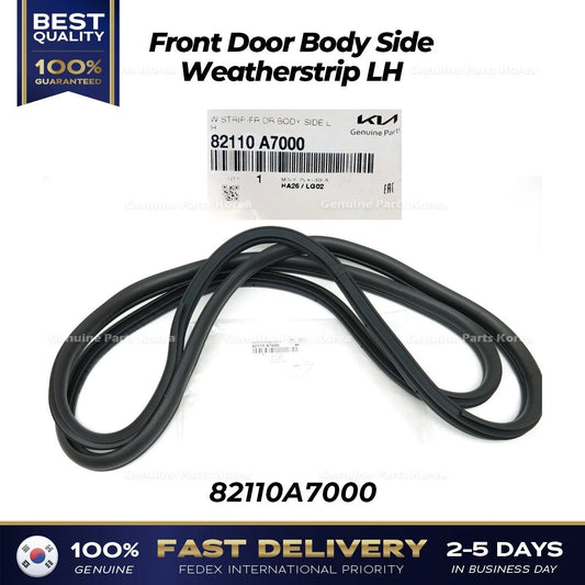 ⭐Genuine⭐ Front Door Body Side Weatherstrip LH 82110A7000 for Kia Forte