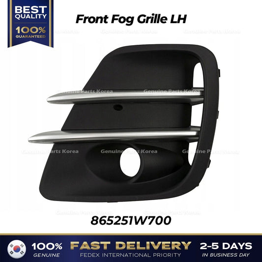 ⭐Genuine⭐ Front Fog Grille LH 865251W700 for Kia Rio