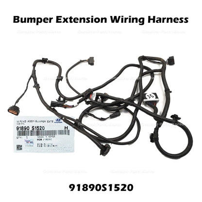 Genuine Bumper Extension Wiring Harness 91890S1520 for Hyundai Santa Fe Hybrid