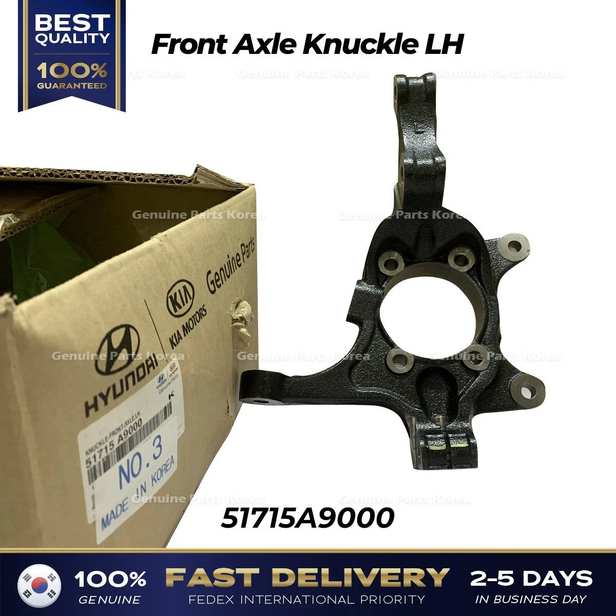 ⭐Genuine⭐ Front Axle Knuckle LH 51715A9000 for Kia Sedona