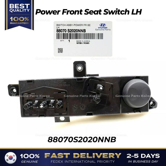 ⭐Genuine⭐ Power Front Seat Switch LH 88070S2020NNB for Hyundai Palisade